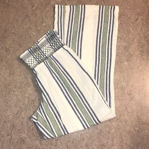 🐚🌊Indigo Rein linen wide leg pants